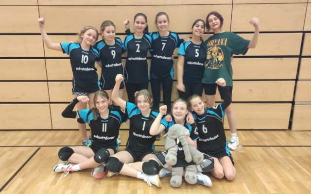 U14 weiblich: Vorrunde gut beendet.