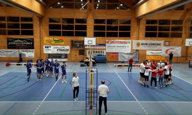 H1 ohne „Bonuspunkte“ gegen Meister Bayerwald Volleys.